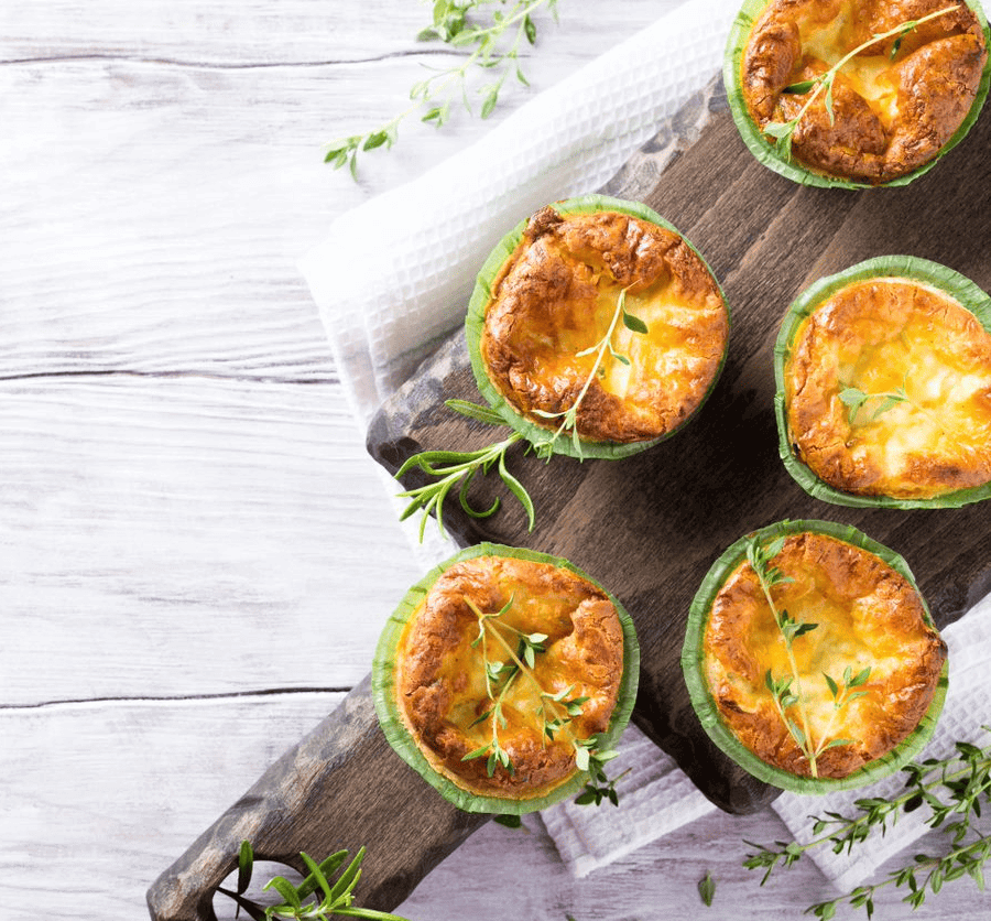 Crustless Greek Quiche Cup