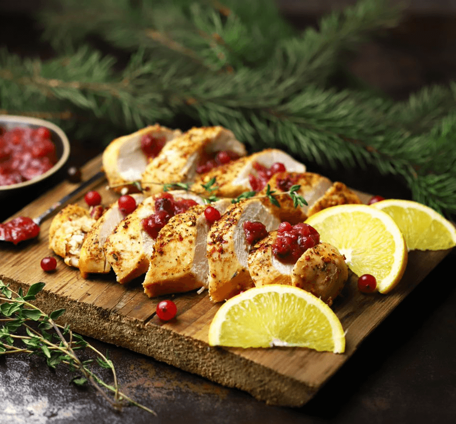 Baked Cranberry Chicken